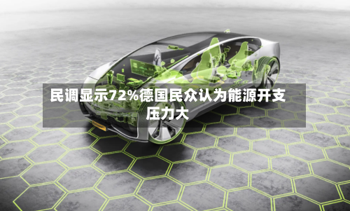 民调显示72%德国民众认为能源开支压力大