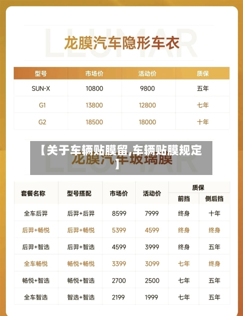 【关于车辆贴膜留,车辆贴膜规定】