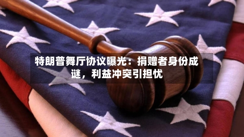 特朗普舞厅协议曝光：捐赠者身份成谜，利益冲突引担忧-第2张图片