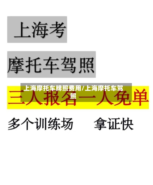 上海摩托车牌照费用/上海摩托车驾照