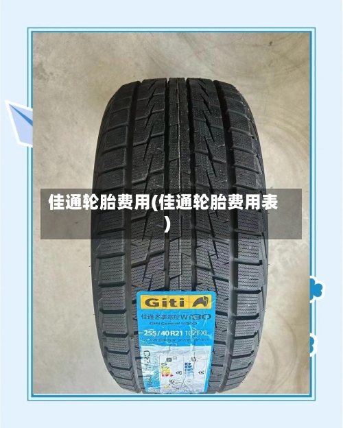 佳通轮胎费用(佳通轮胎费用表)-第2张图片