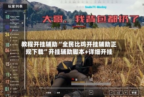 教程开挂辅助“全民比鸡开挂辅助正规下载”开挂辅助脚本+详细开挂-第2张图片