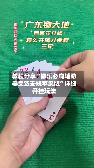 教程分享“微乐必赢辅助器免费安装苹果版”详细开挂玩法-第2张图片