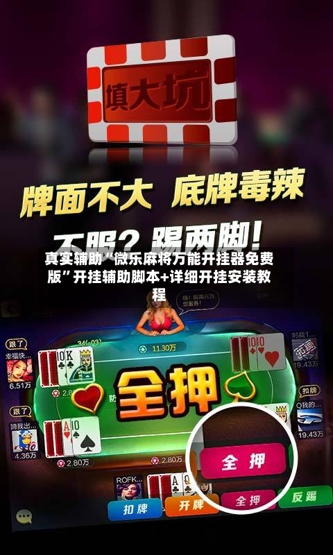 真实辅助“微乐麻将万能开挂器免费版	”开挂辅助脚本+详细开挂安装教程-第2张图片