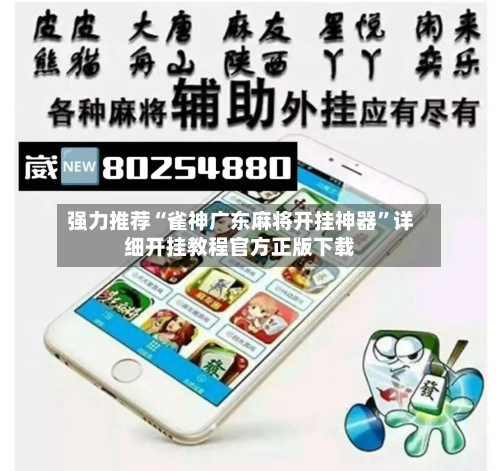 强力推荐“雀神广东麻将开挂神器”详细开挂教程官方正版下载-第3张图片