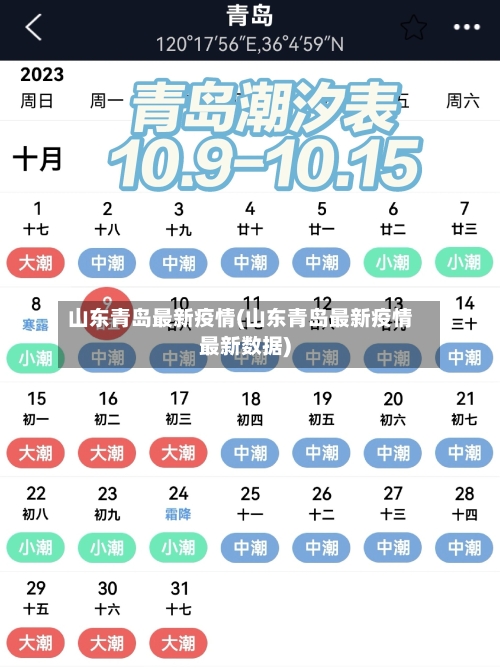 山东青岛最新疫情(山东青岛最新疫情最新数据)