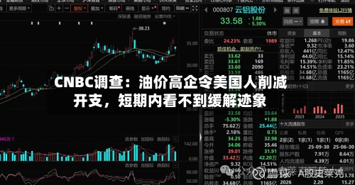 CNBC调查：油价高企令美国人削减开支，短期内看不到缓解迹象-第2张图片