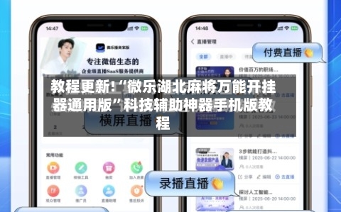 教程更新!“微乐湖北麻将万能开挂器通用版	”科技辅助神器手机版教程-第2张图片