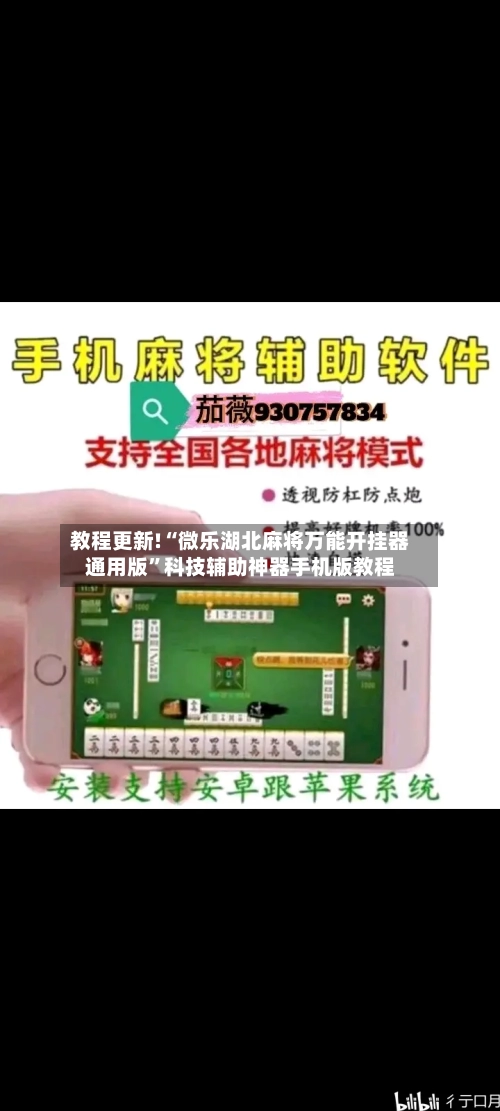 教程更新!“微乐湖北麻将万能开挂器通用版”科技辅助神器手机版教程-第3张图片