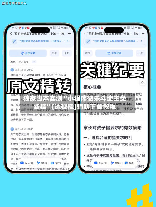独家脚本实测“小程序微乐斗地主免费挂”(透视挂)辅助下载教程-第2张图片