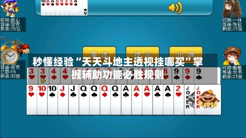 秒懂经验“天天斗地主透视挂哪买”掌握辅助功能必胜规则-第2张图片