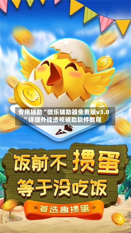 专用辅助“微乐辅助器免费版v3.0”详细外挂透视辅助软件教程