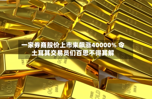 一家券商股价上市来飙涨40000% 令土耳其交易员们百思不得其解-第2张图片