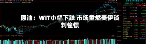 原油：WIT小幅下跌 市场重燃美伊谈判憧憬-第3张图片