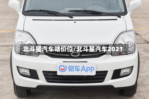 北斗星汽车啥价位/北斗星汽车2021