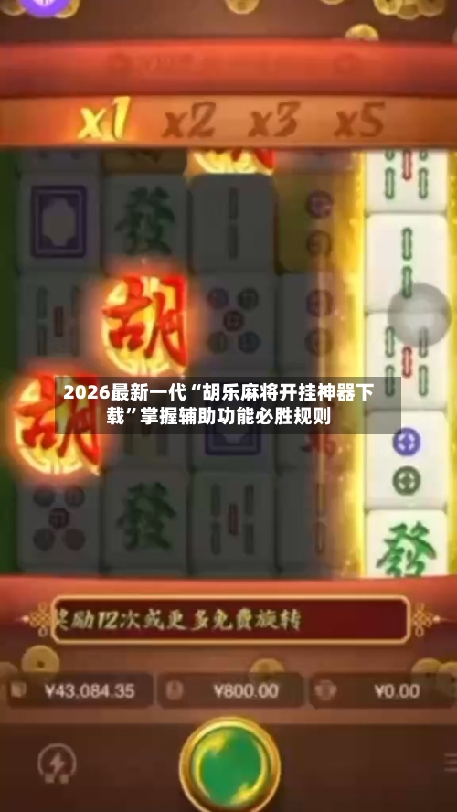 2026最新一代“胡乐麻将开挂神器下载”掌握辅助功能必胜规则-第3张图片