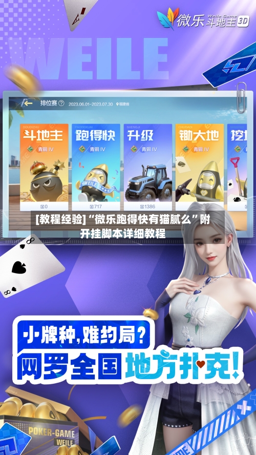 [教程经验]“微乐跑得快有猫腻么”附开挂脚本详细教程-第2张图片