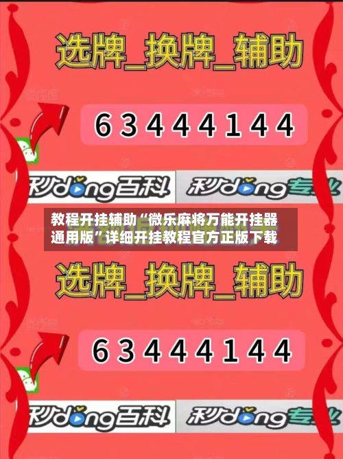 教程开挂辅助“微乐麻将万能开挂器通用版”详细开挂教程官方正版下载-第2张图片