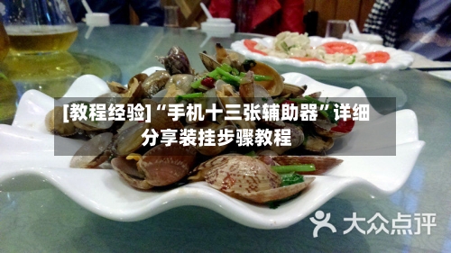 [教程经验]“手机十三张辅助器”详细分享装挂步骤教程