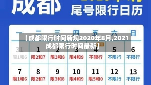 【成都限行时间新规2020年8月,2021成都限行时间最新】-第3张图片