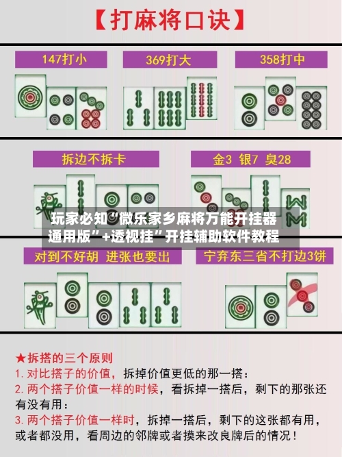 玩家必知“微乐家乡麻将万能开挂器通用版”+透视挂	”开挂辅助软件教程-第2张图片