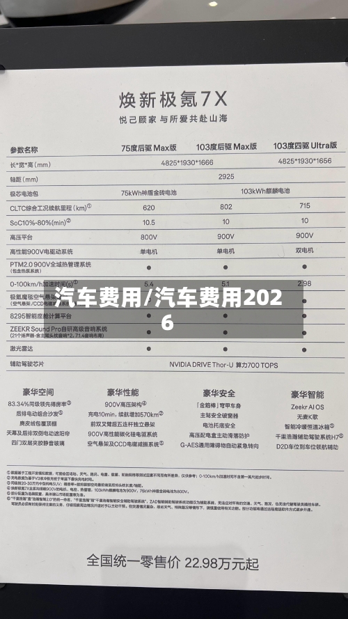 汽车费用/汽车费用2026