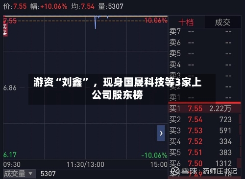 游资“刘鑫” 	，现身国晟科技等3家上公司股东榜-第3张图片