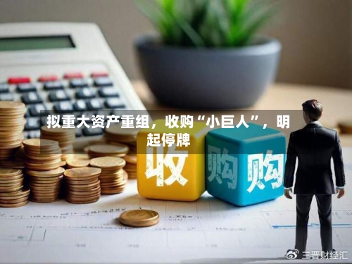 拟重大资产重组，收购“小巨人”，明起停牌