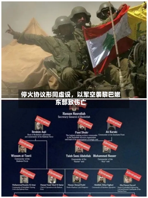 停火协议形同虚设，以军空袭黎巴嫩东部致伤亡-第3张图片