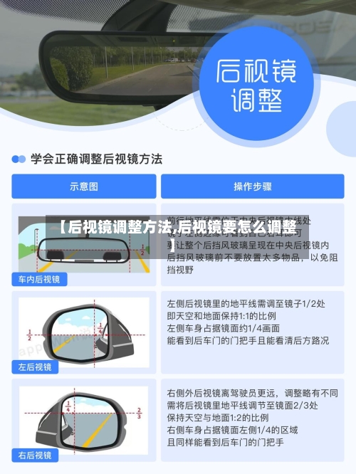【后视镜调整方法,后视镜要怎么调整】