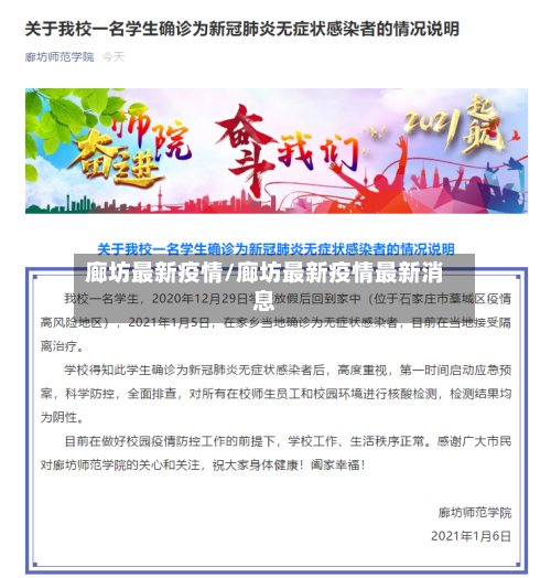 廊坊最新疫情/廊坊最新疫情最新消息