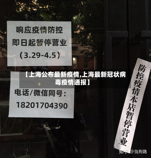 【上海公布最新疫情,上海最新冠状病毒疫情通报】