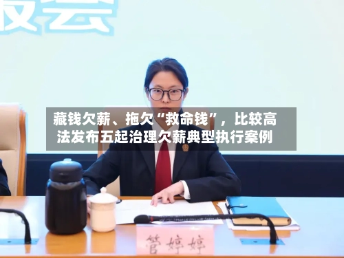 藏钱欠薪	、拖欠“救命钱”，比较高法发布五起治理欠薪典型执行案例-第2张图片