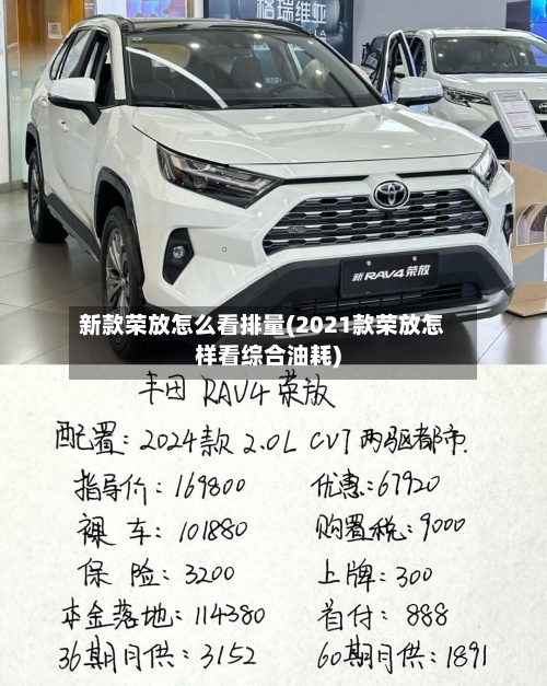 新款荣放怎么看排量(2021款荣放怎样看综合油耗)-第2张图片