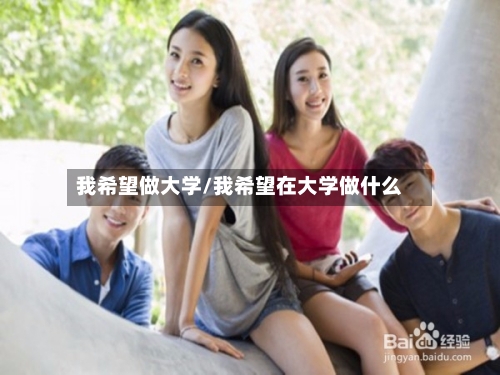 我希望做大学/我希望在大学做什么