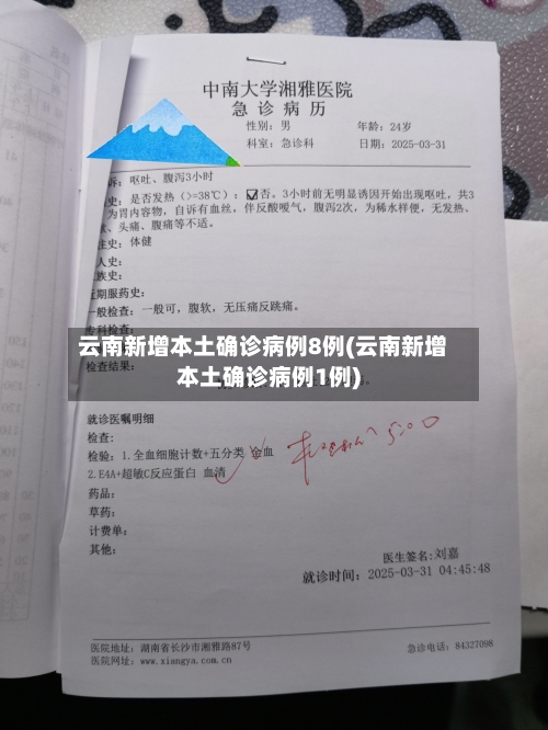 云南新增本土确诊病例8例(云南新增本土确诊病例1例)-第2张图片