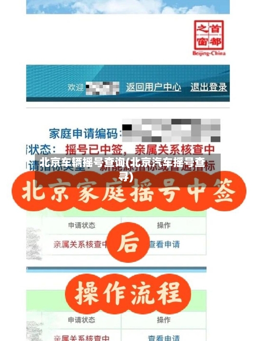 北京车辆摇号查询(北京汽车摇号查寻)-第2张图片