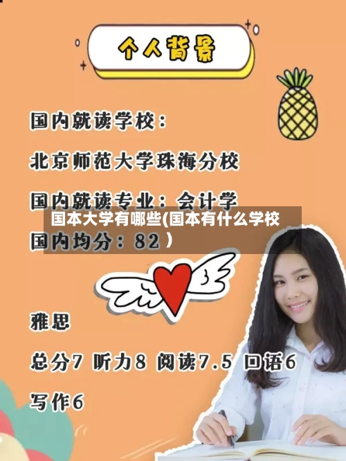 国本大学有哪些(国本有什么学校)