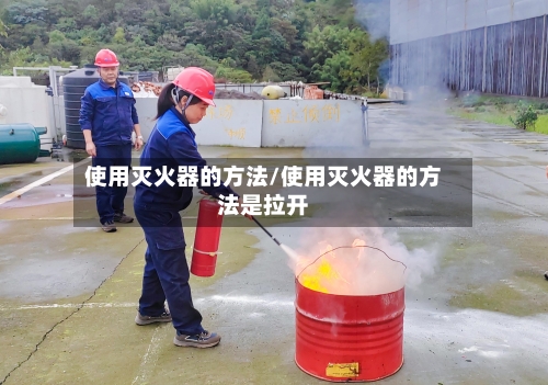 使用灭火器的方法/使用灭火器的方法是拉开