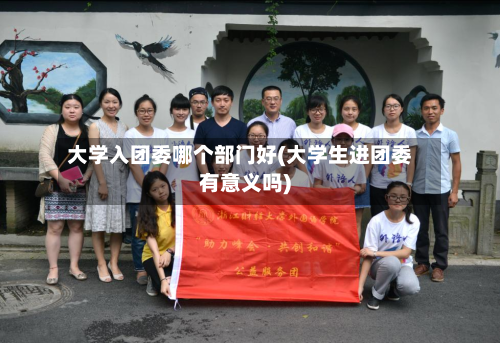 大学入团委哪个部门好(大学生进团委有意义吗)-第3张图片