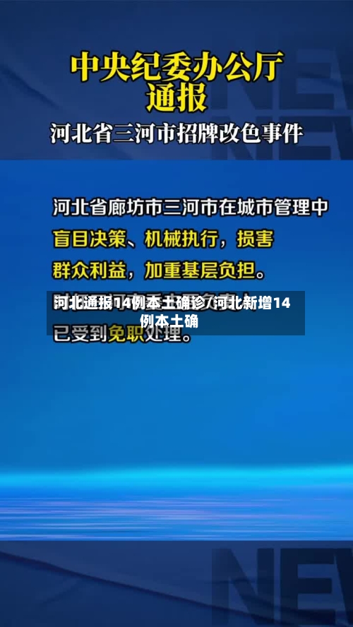 河北通报14例本土确诊/河北新增14例本土确-第2张图片