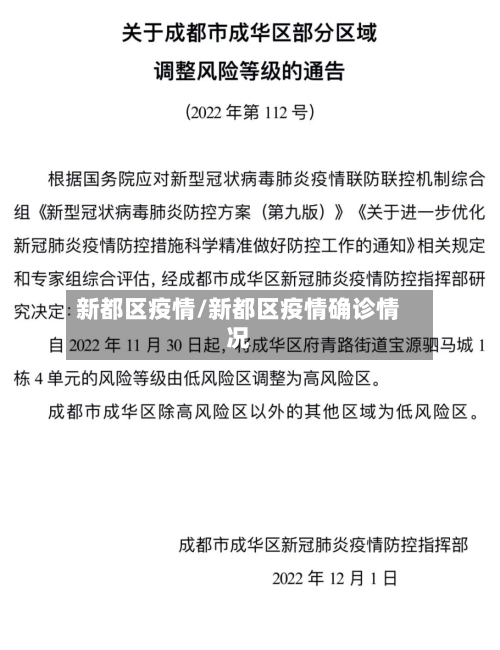 新都区疫情/新都区疫情确诊情况-第3张图片