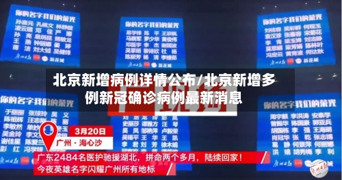 北京新增病例详情公布/北京新增多例新冠确诊病例最新消息-第3张图片