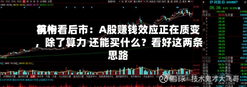 前十机构看后市：A股赚钱效应正在质变	，除了算力 还能买什么？看好这两条思路-第2张图片