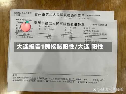 大连报告1例核酸阳性/大连 阳性-第2张图片