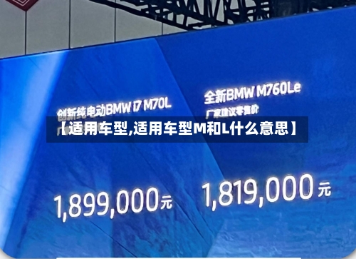 【适用车型,适用车型M和L什么意思】