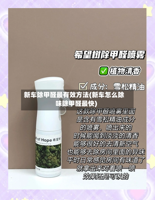 新车除甲醛最有效方法(新车怎么除味除甲醛最快)-第3张图片