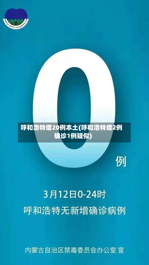 呼和浩特增20例本土(呼和浩特增2例确诊1例疑似)-第2张图片