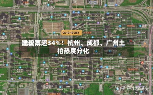 比较高溢价率超34%！杭州	、成都、广州土拍热度分化-第3张图片