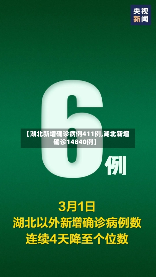 【湖北新增确诊病例411例,湖北新增确诊14840例】